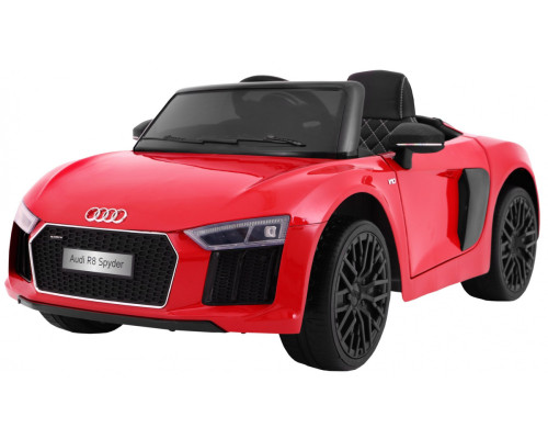 Audi R8 Spyder на акумуляторі Червоний + Пульт + EVA + Free Start + Радіо MP3 + LED