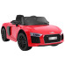 Audi R8 на акумуляторі Spyder Red Paint + Пульт дистанційного керування + EVA + Free Start + MP3 Radio + LED