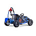 Дитячий акумуляторний картинг Fast Dragon Blue 30 км/год 
