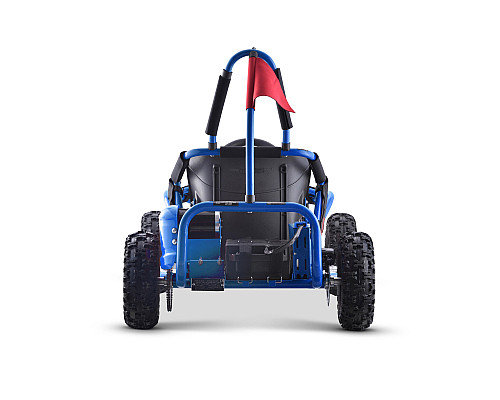 Дитячий акумуляторний картинг Fast Dragon Blue 30 км/год 