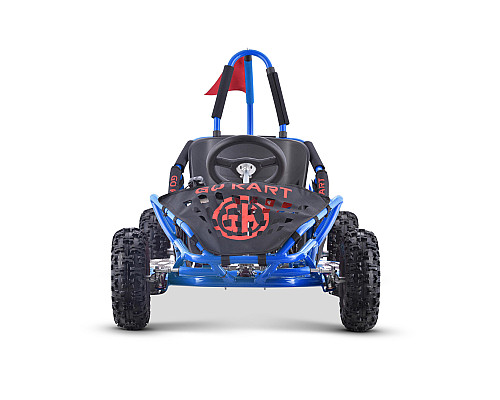 Дитячий акумуляторний картинг Fast Dragon Blue 30 км/год 