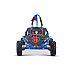 Дитячий акумуляторний картинг Fast Dragon Blue 30 км/год 