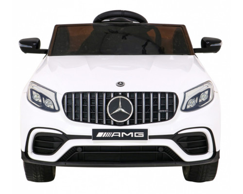 Дитячий Mercedes Benz GLC63S Білий + Пульт + 4х4 Привід + MP3 LED + EVA + Free Start