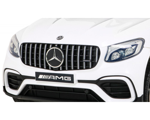 Дитячий Mercedes Benz GLC63S Білий + Пульт + 4х4 Привід + MP3 LED + EVA + Free Start