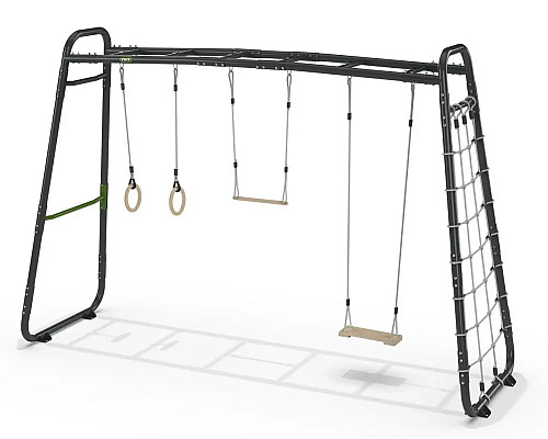 Спортивний комплекс Exit GetSet MB310, 379 х 115 х 248 см - сірий