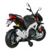 Aprilia Tuono V4 Акумуляторний мотоцикл для дітей Black + MP3 Панель + Опорні колеса + Free Start