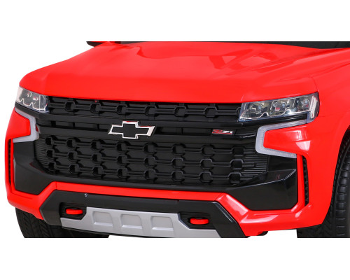 Дитячий електромобіль Chevrolet Tahoe Red + Пульт + EVA + MP3 Радіо + LED