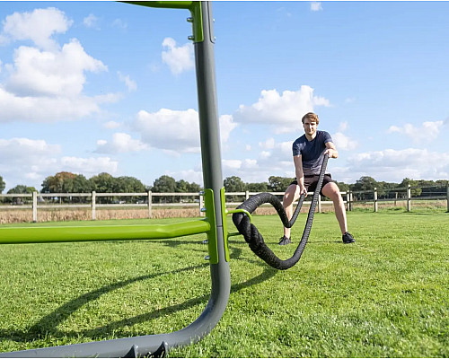 Спортивний комплекс Exit GetSet MB320, 400 х 115 х 248 см - сірий