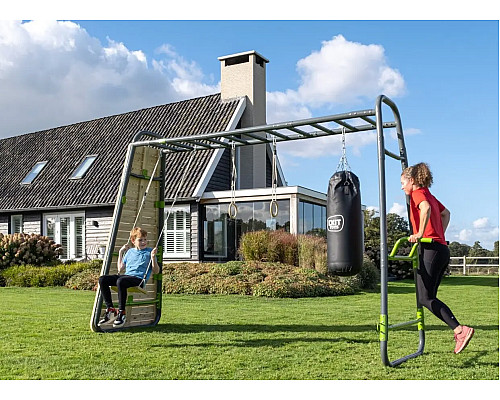 Спортивний комплекс Exit GetSet MB320, 400 х 115 х 248 см - сірий