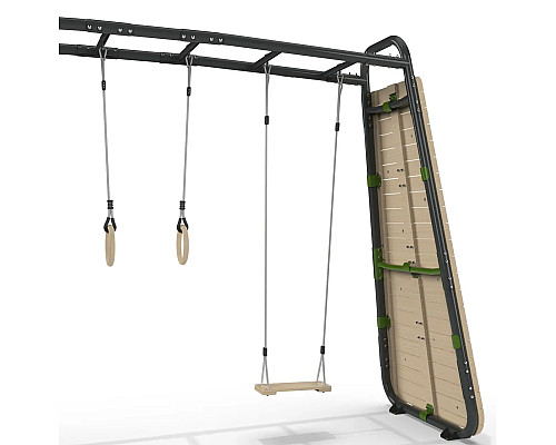 Спортивний комплекс Exit GetSet MB320, 400 х 115 х 248 см - сірий