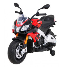 Дитячий акумуляторний мотоцикл Aprilia Tuono V4  Red