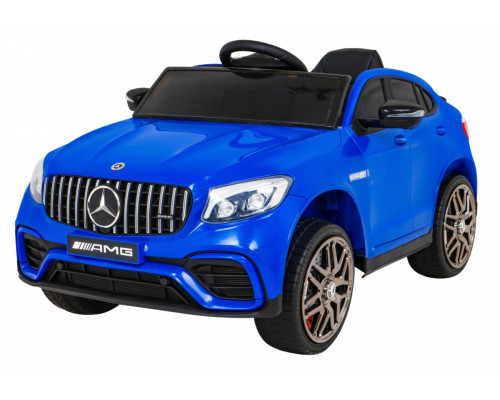 Дитячий Mercedes Benz GLC63S Blue + Пульт + 4x4 Drive + MP3 LED + EVA + Free Start