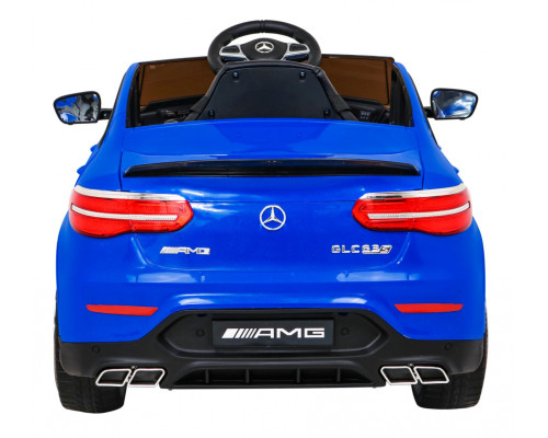 Дитячий Mercedes Benz GLC63S Blue + Пульт + 4x4 Drive + MP3 LED + EVA + Free Start