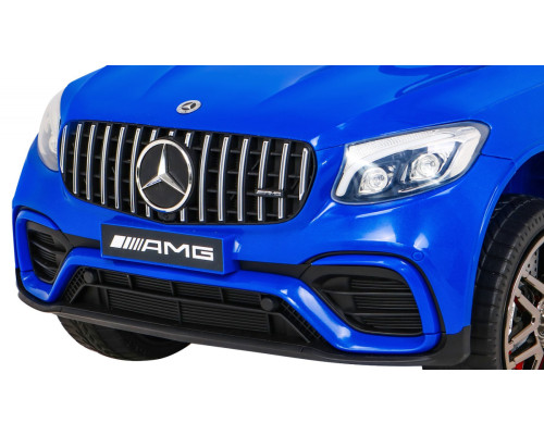 Дитячий Mercedes Benz GLC63S Blue + Пульт + 4x4 Drive + MP3 LED + EVA + Free Start