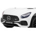 Дитячий Mercedes Benz GT на акумуляторі Білий + Пульт + Free Start + MP3 LED