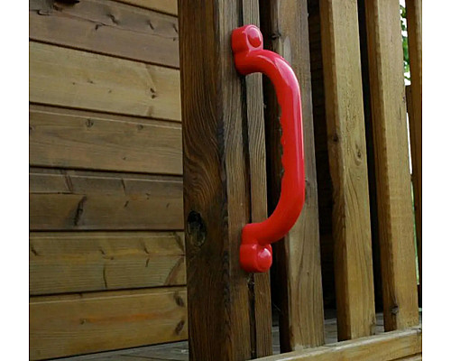 Пластикові ручки WCG для дитячого майданчика 250 мм - червоні