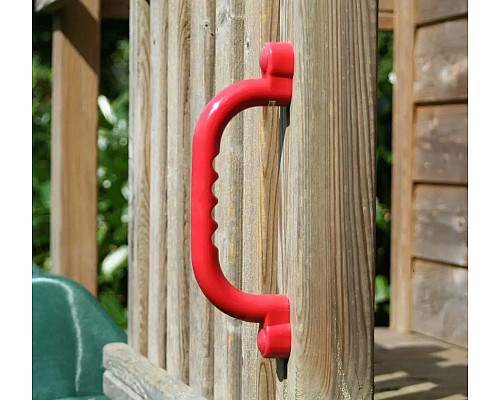 Пластикові ручки WCG для дитячого майданчика 250 мм - червоні