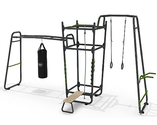 Спортивний комплекс Exit GetSet MB610, 606 х 225 х 322 см - сірий