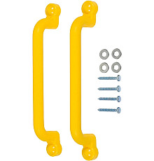Пластикові ручки WCG для дитячого майданчика 330 мм - жовті