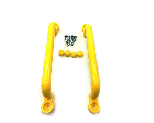 Пластикові ручки WCG для дитячого майданчика 330 мм - жовті