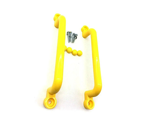 Пластикові ручки WCG для дитячого майданчика 330 мм - жовті