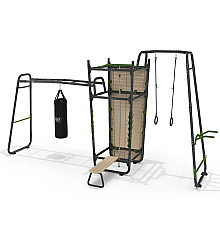 Спортивний комплекс Exit GetSet MB620, 606 х 225 х 322 см - сірий