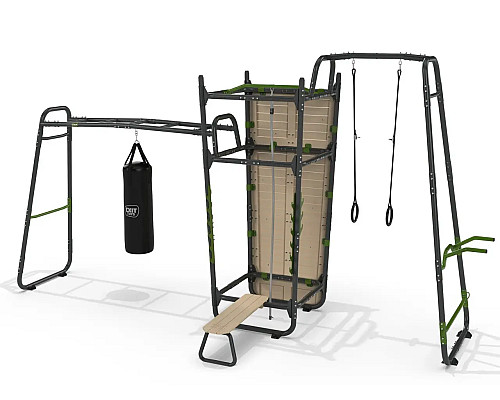 Спортивний комплекс Exit GetSet MB620, 606 х 225 х 322 см - сірий