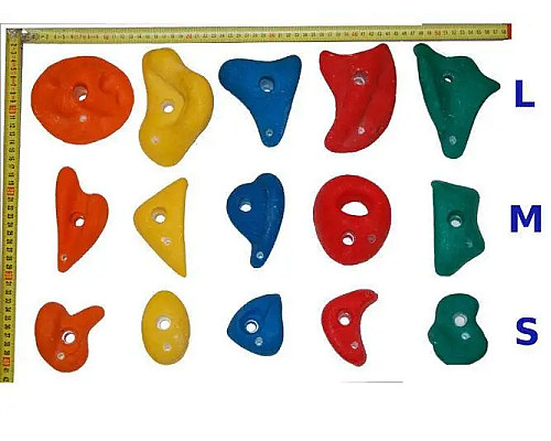 Набір каменів для скеледрому WCG розміру M, 5 шт