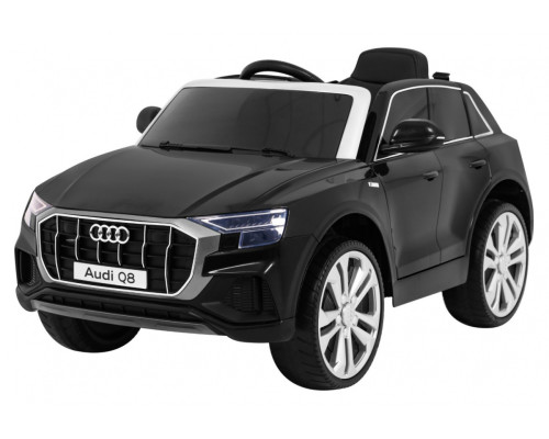 Audi Q8  на акумуляторі Black + Пульт + EVA + Free Start + MP3 USB + LED