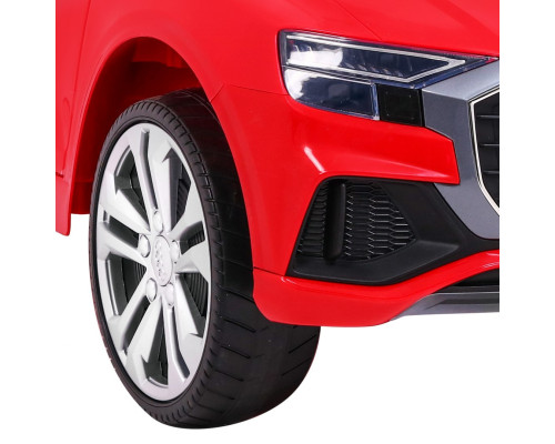 Audi Q8 на акумуляторі Red + Пульт + EVA + Free Start + MP3 USB + LED