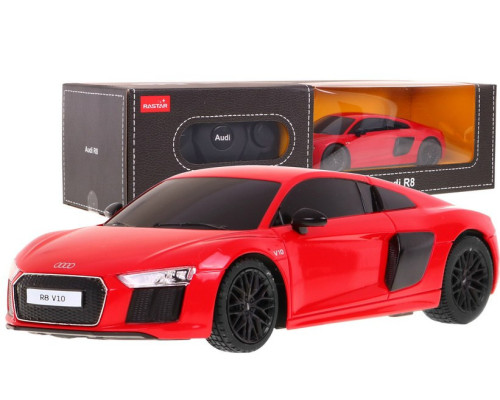 Audi R8 red RASTAR модель 1:24 Авто на дистанційному керуванні + пульт 2,4 ГГц