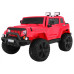 Дитяча акумуляторна машина Mighty Jeep Red + 2 місця + привід 4х4 + 2 багажника