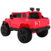 Дитяча акумуляторна машина Mighty Jeep Red + 2 місця + привід 4х4 + 2 багажника