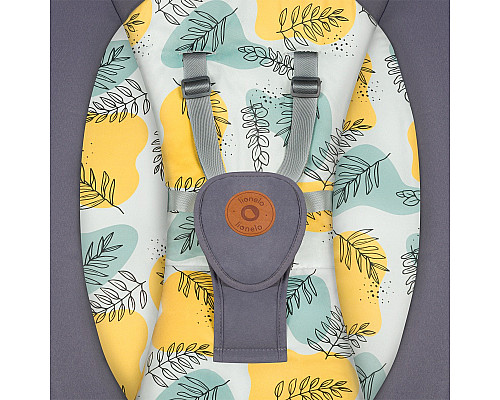 Крісло-гойдалка Lionelo RALF GREY CONCRETE 70 х 65 х 82 см - різнокольорова