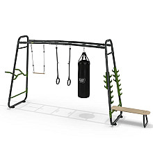 Спортивний комплекс Exit GetSet MB330, 489 х 125 х 248 см - сірий