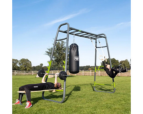 Спортивний комплекс Exit GetSet MB330, 489 х 125 х 248 см - сірий