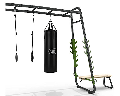 Спортивний комплекс Exit GetSet MB330, 489 х 125 х 248 см - сірий