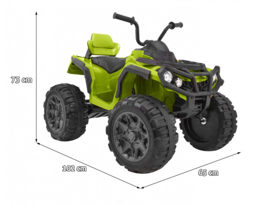 Дитячий акумуляторний квадроцикл Зелений