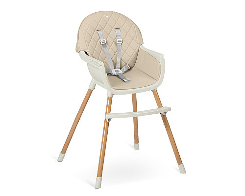 Стільчик для годування Nukido Lilo 63 х 64 х 93 см - бежевий