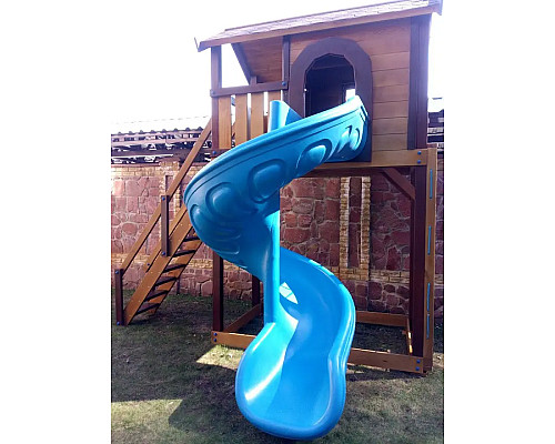 Гірка для спуска Exit 200 см - синя