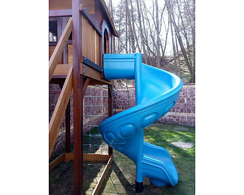 Гірка для спуска Exit 200 см - синя