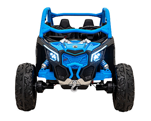 Дитяча акумуляторна машинка Баггі Maverick Turbo RR Блакитна Дитяча акумуляторна машинка Баггі Maverick Turbo RR Блакитна