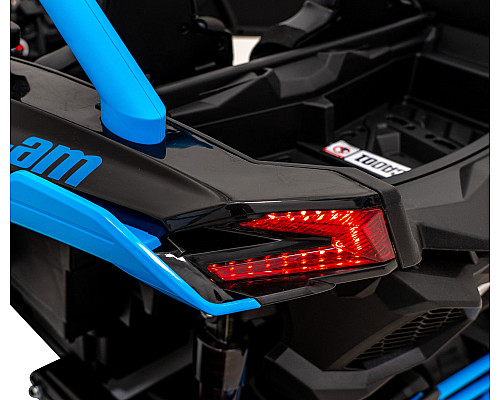 Дитяча акумуляторна машинка Баггі Maverick Turbo RR Блакитна Дитяча акумуляторна машинка Баггі Maverick Turbo RR Блакитна