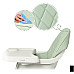 Стільчик для годування Nukido Lilo 63 х 64 х 93 см - м'ятно-білий