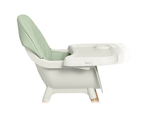 Стільчик для годування Nukido Lilo 63 х 64 х 93 см - м'ятно-білий