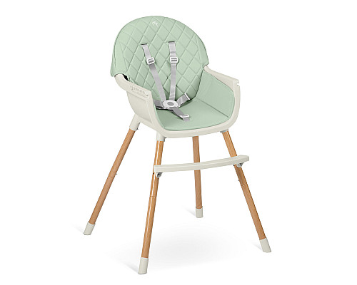 Стільчик для годування Nukido Lilo 63 х 64 х 93 см - м'ятно-білий