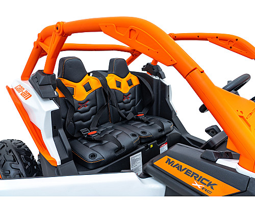 Дитяча акумуляторна машинка Баггі Maverick Turbo RR Помаранчева Дитяча акумуляторна машинка Баггі Maverick Turbo RR Помаранчева