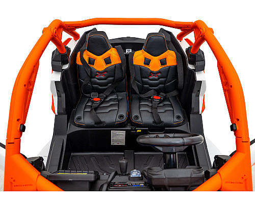 Дитяча акумуляторна машинка Баггі Maverick Turbo RR Помаранчева Дитяча акумуляторна машинка Баггі Maverick Turbo RR Помаранчева