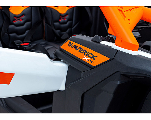 Дитяча акумуляторна машинка Баггі Maverick Turbo RR Помаранчева Дитяча акумуляторна машинка Баггі Maverick Turbo RR Помаранчева