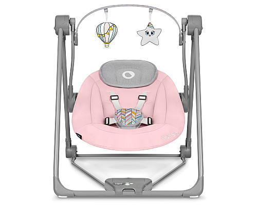 Крісло-гойдалка Lionelo OTTO PINK BABY